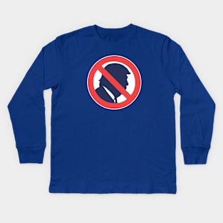 Anti Trump Kids Long Sleeve T-Shirt